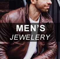 Mens bracelets, rings and necklaces
