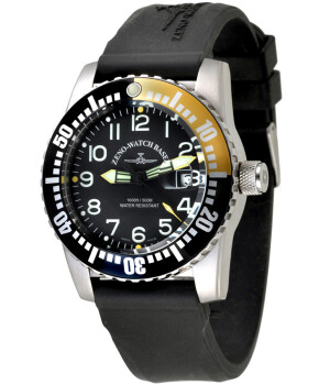 Zeno-Watch Herrenuhr - Airplane Diver Quartz Numbers - 6349-515Q-12-a1-9