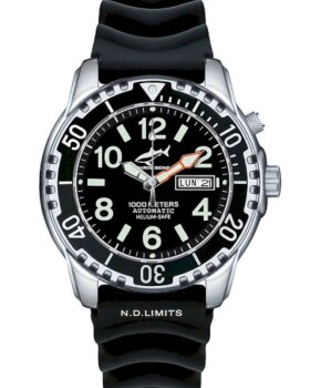 Chris Benz Uhren CB-1000A-S-KBS 4260168531235 Taucheruhren Kaufen Frontansicht