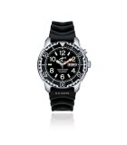 Chris Benz Ladies, Men, Unisexwatch CB-1000A-S-KBS automatic, Divers´ watch 