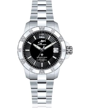 Chris Benz Uhren CB-DD200-S-MBO 4260168533529 Taucheruhren Kaufen Frontansicht