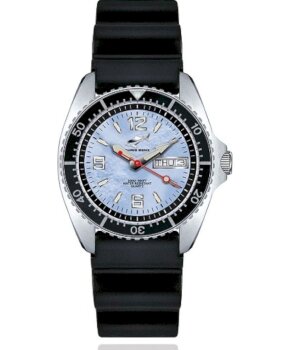Chris Benz Uhren CBM-H-KB-SW 4260168530740 Taucheruhren Kaufen Frontansicht