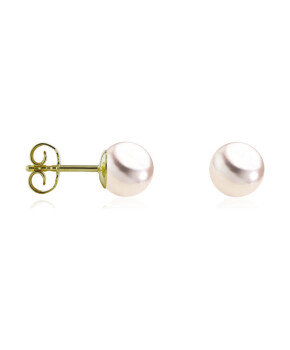 Luna-Pearls Ohrringe 585 Gelbgold Akoya-Perle 3.5-4mm - 310.0347