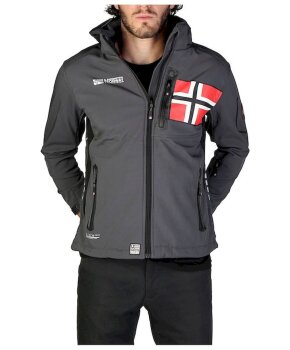 Geographical Norway Bekleidung Renade-man-darkgrey Jacken Kaufen Frontansicht