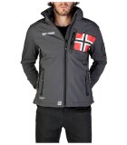 Geographical Norway Bekleidung Renade-man-darkgrey Jacken Kaufen Frontansicht
