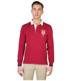 Oxford University Men QUEENS-POLO-ML-RED