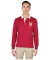 Oxford University Heren QUEENS-POLO-ML-RED