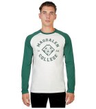 Oxford University Bekleidung MAGDALEN-RAGLAN-ML-GREEN T-Shirts und Polo-Shirts Kaufen Frontansicht