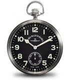 Zeno-Watch - Taschenuhr - Herren - Chronograph - Lepine Pilot - 3533-a1-matt