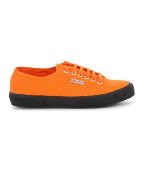 Superga Schuhe 2750-COTU-CLASSIC-S000010-G33-ORANGE-BLACK Schuhe, Stiefel, Sandalen Kaufen Frontansicht