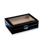 Sacher - Uhrenbox - Etui Für 6 Taschenuhren - Schwarz - 70028/16