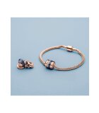 Bering Ladies F4E3-R-ME bracelets, arm jewellery pink gold, blue