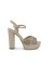 Laura Biagiotti Schuhe 6118-NABUK-BEIGE Schuhe, Stiefel, Sandalen Kaufen Frontansicht