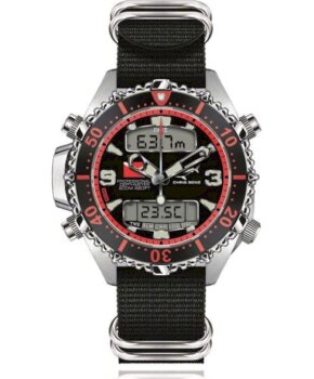 Chris Benz Uhren CB-D200X-R-NBS 4260168534236 Taucheruhren Kaufen Frontansicht