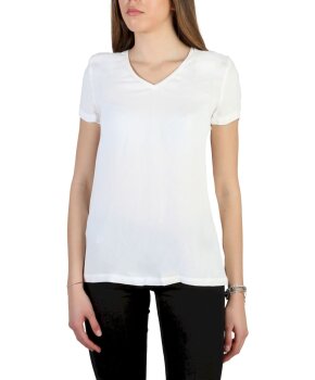 Armani Jeans Bekleidung T-Shirts 3Y5H43-5NYFZ-1148 Damen Weiß, 68,47