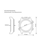 KHS - Armbanduhr - Herren - Inceptor Steel Digital Taucherband - KHS.INCSD.DB