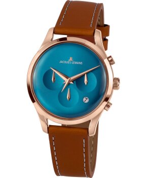 Jacques Lemans Uhren 1-2067F 4040662156598 Armbanduhren Kaufen Frontansicht