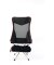 TALON Swivel Pivot Chair Long schwarz Klappstuhl mit Rückenlehne