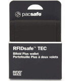 Pacsafe Brieftasche RFIDsafe TEC Bifold Plus Wallet Black...