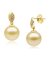 Luna-Pearls Ladies stud earrings QE101001