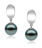 Luna-Pearls Tahitiperlen Ohrringe 10,5-11 mm
