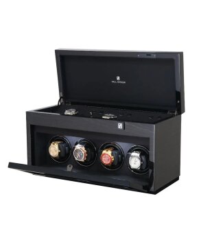 Paul Design Uhrenbeweger Gentlemen_4+6_Black_Apricot Uhrenbeweger Kaufen