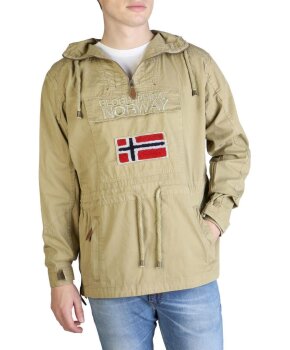 Geographical Norway Bekleidung Chomer-man-beige Jacken Kaufen Frontansicht
