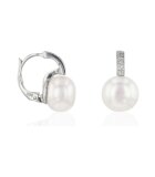 Luna-Pearls Ohrringe 585 WG Brillant H SI 0,10 ct....