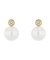 Luna-Pearls - 312.1280 - Ohrringe - 750 Gelbgold - Akoya-Zuchtperle - 2 Brillanten H/SI 0,17 ct.