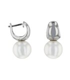 Luna-Pearls - hS1022 - Creolen - 925 Silber rhodiniert -...