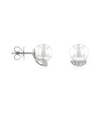 Luna-Pearls Ohrringe 750 WG 12 Brill. H SI 0,125 ct....