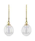 Luna-Pearls Ohrringe 585 Gelbgold Süßwasser-Zuchtperle - 311.1692