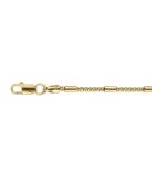 Jacques Lemans - Damen Fancy Chain Sterlingsilber vergoldet Ø 2,3 mm 40 cm SE-K138B40