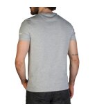 Aquascutum - Clothing - T-shirts - QMT002M0-09 - Men - darkgray,white