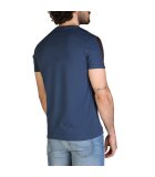 Aquascutum - Clothing - T-shirts - QMT017M0-09 - Men - royalblue,saddlebrown