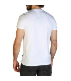 Aquascutum - Clothing - T-shirts - QMT019M0-01 - Men - white,yellow