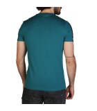 Aquascutum - Clothing - T-shirts - QMT017M0-05 - Men - darkgreen,saddlebrown