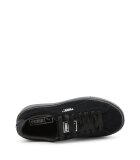 Puma - Shoes - Sneakers - Suede-Platform-Satin-366106-01 - Women - black,dimgray