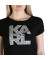 Karl Lagerfeld - T-Shirt - KL21WTS01-Black - Damen