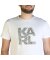 Karl Lagerfeld - Clothing - T-shirts - KL21MTS01-White - Men - white,black