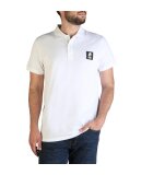 Karl Lagerfeld Bekleidung KL21MPL01-White T-Shirts und Polo-Shirts Kaufen Frontansicht