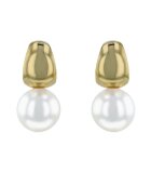 Luna-Pearls oorbellen 585 geelgouden zoetwaterparel 10-11 mm 311.1866