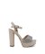 Laura Biagiotti Schuhe 6117-NABUK-WHITE Schuhe, Stiefel, Sandalen Kaufen Frontansicht