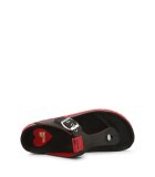 Love Moschino - Shoes - Flip Flops - JA28113G1EIAZ-000 - Women - black,red