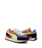 Puma - Shoes - Sneakers - FUTURE-RIDER-DISPL-383148-02 - Men - blue,orangered