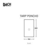 Bach Equipment - B286092-7010 - Poncho Tarp Poncho willow bough green