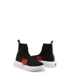 Love Moschino - Sneakers - JA15134G1EIZI-000 - Women - black,red