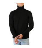 100% Cashmere Bekleidung T-NECK-M-900-BLACK Pullover...