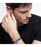 Thomas Sabo - A1864-982-11 - Unisex-Armband - Silber-Leder - REBEL AT HEART