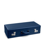 Scatola del Tempo - Valigetta 32 blue - Uhrenkoffer für 32 Uhren - blau